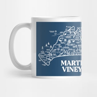 Martha's Vineyard Map Mug